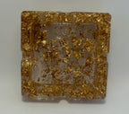 Gold flake ashtray