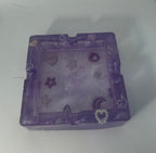 Cute purple heart ashtray