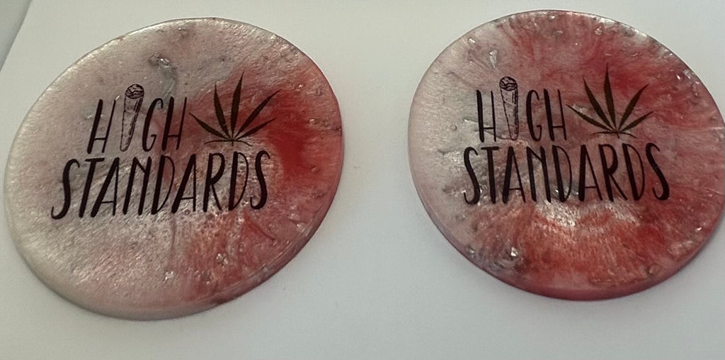 High standards coasters 2pk