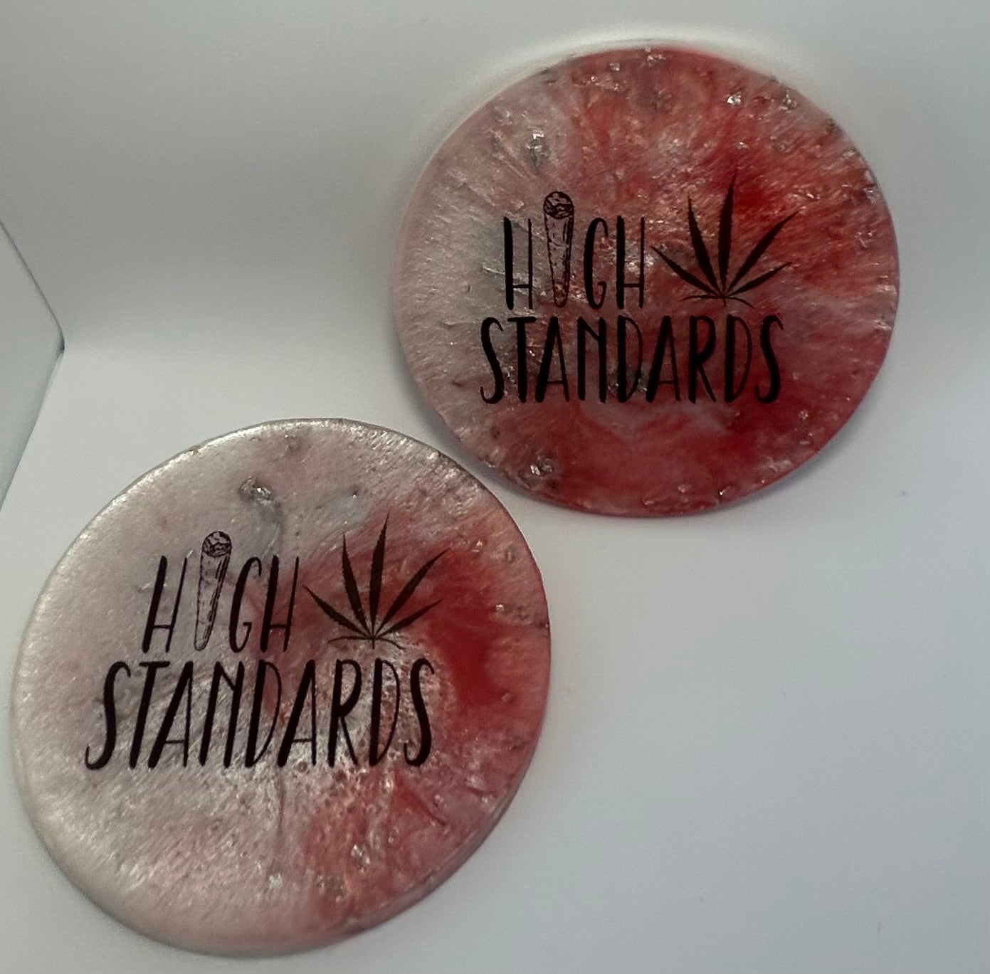 High standards coasters 2pk