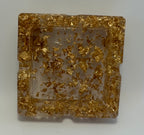 Gold flake ashtray