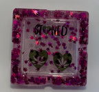 Stoned ashtray purple