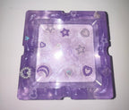 Cute purple heart ashtray