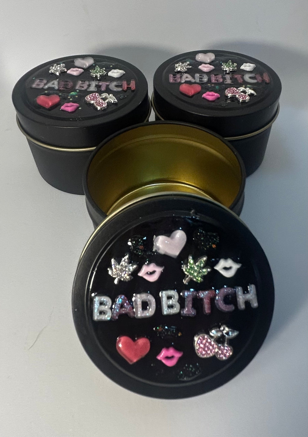 Bad bitch stash tin