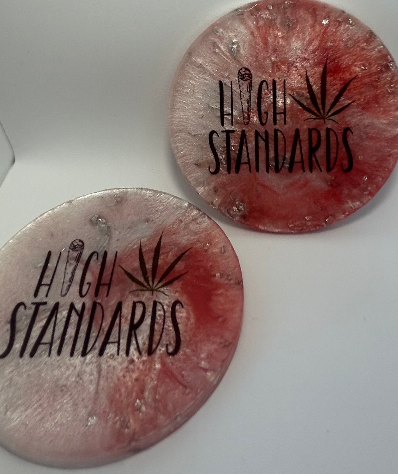 High standards coasters 2pk