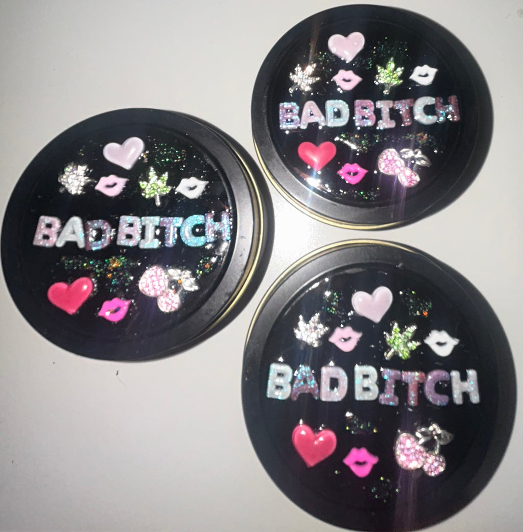 Bad bitch stash tin