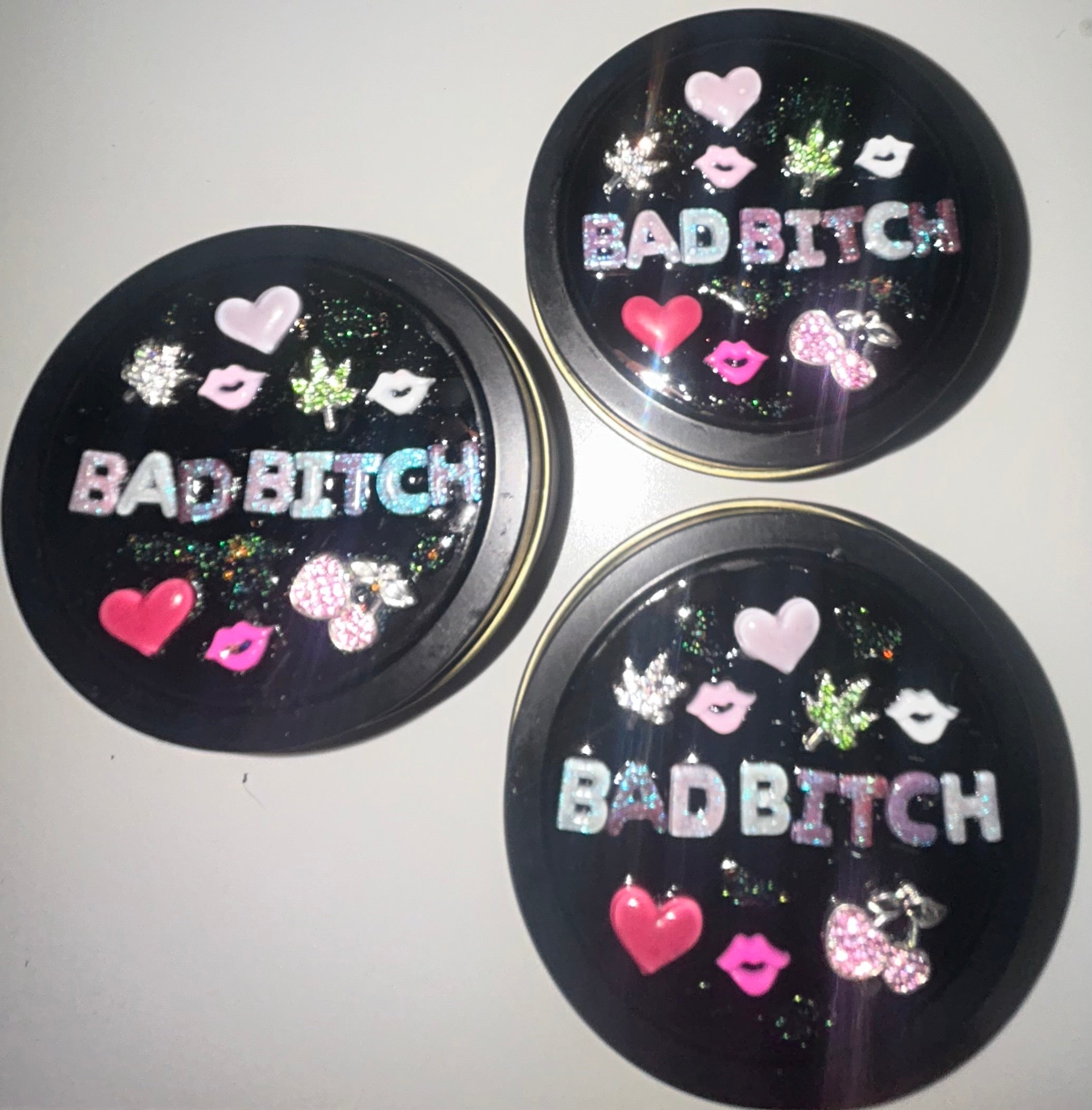 Bad bitch stash tin