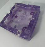 Cute purple heart ashtray