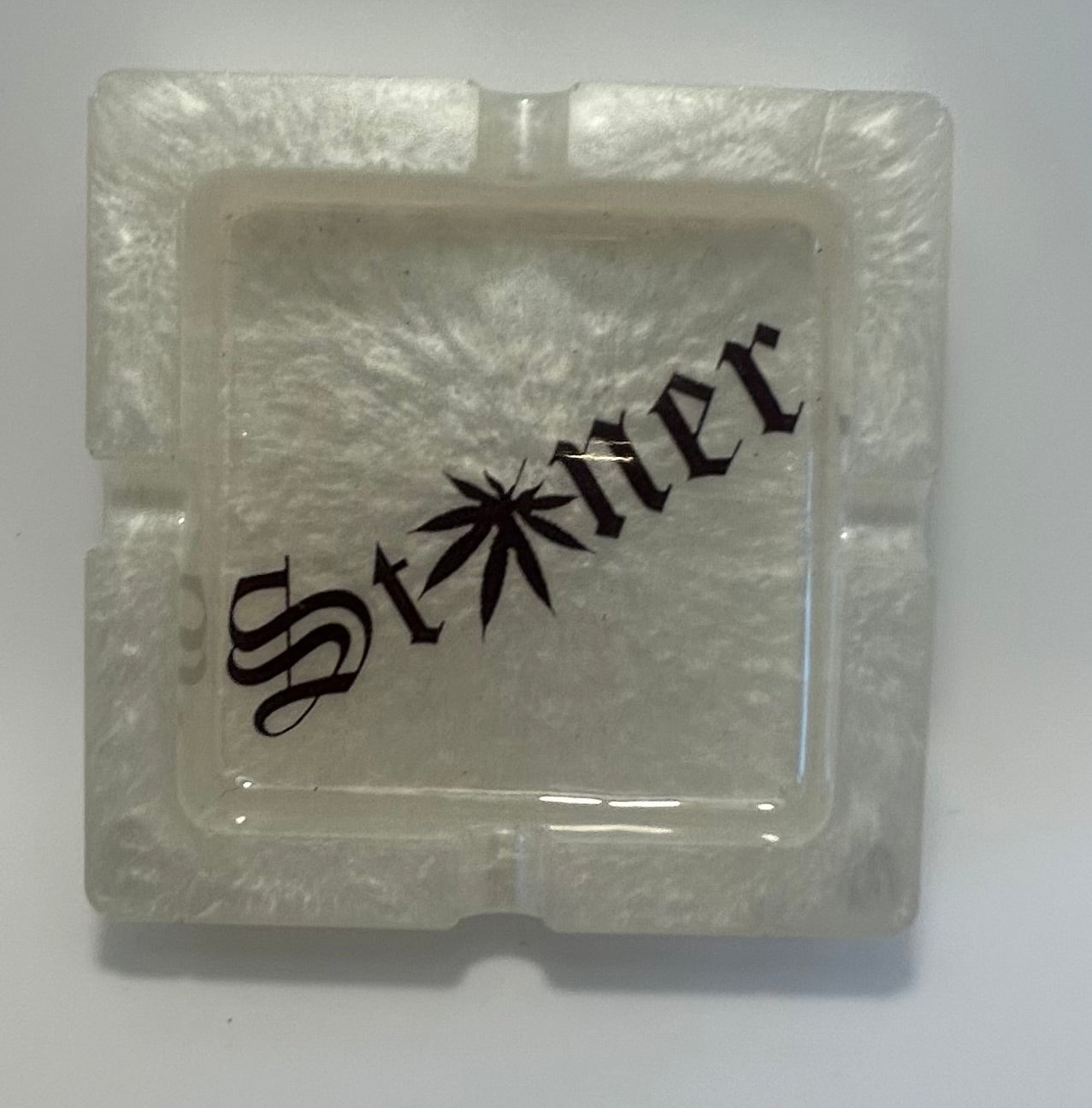 STONER ashtray white