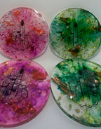 Pink - weed finger coasters 2pk