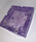 Cute purple heart ashtray