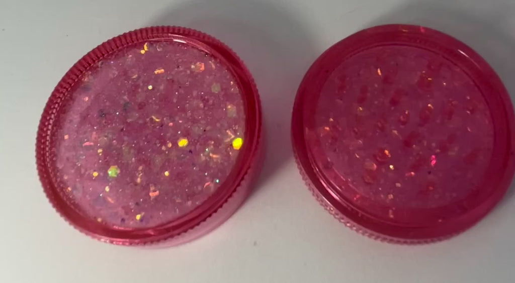 Pink glitter grinder