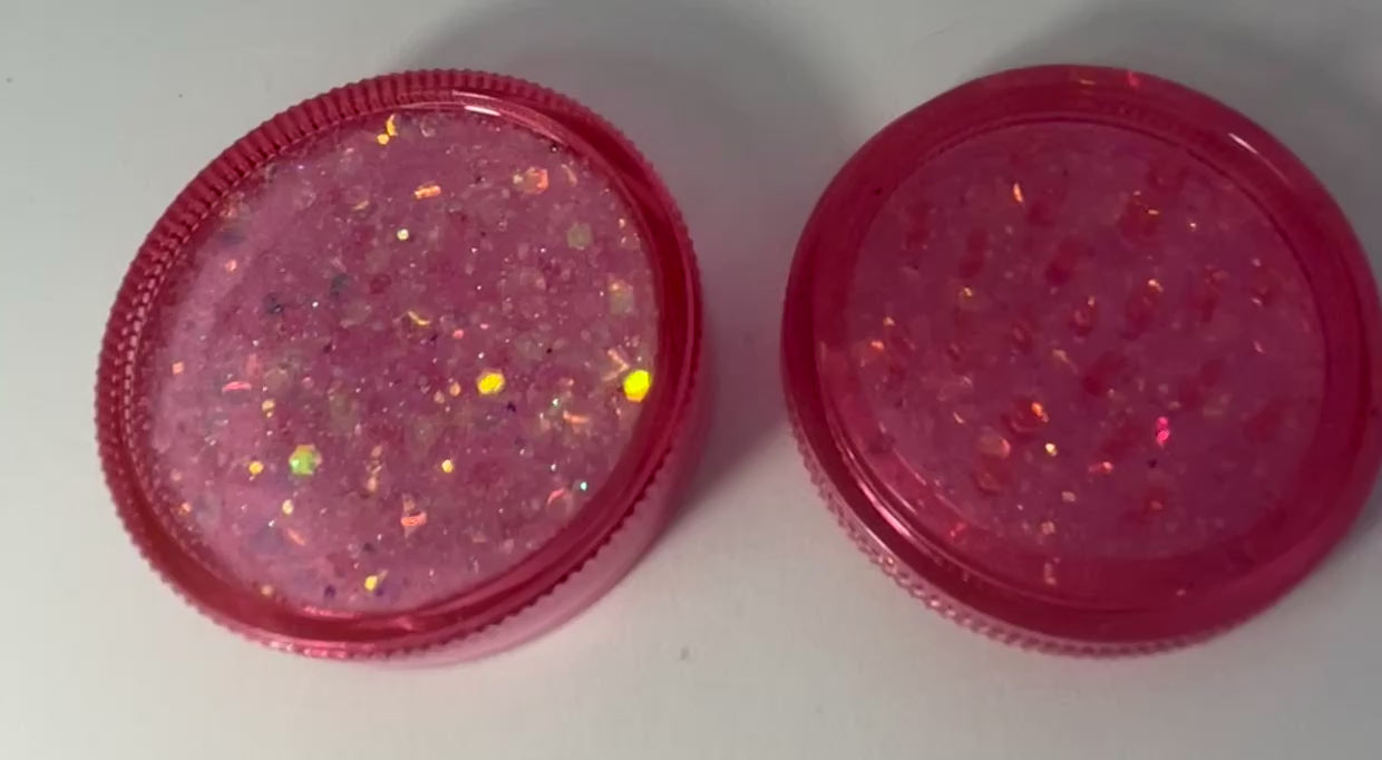 Pink glitter grinder